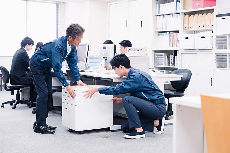 オフィス移転・レイアウト変更時の配線工事